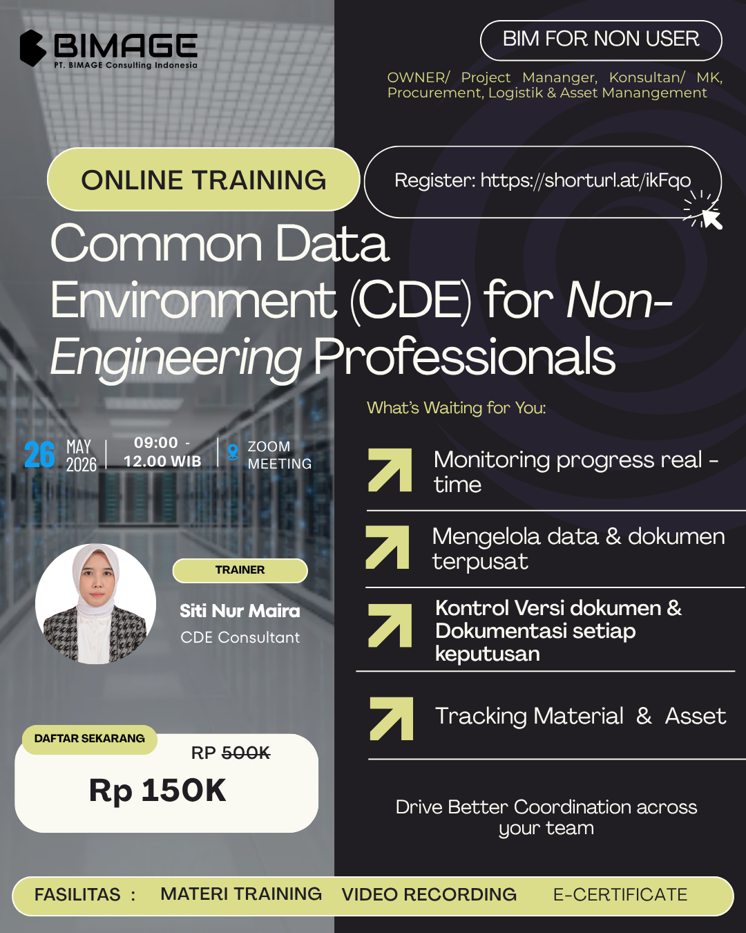 TRAINING: COMMON DATA ENVIRONMENT (CDE) FOR NON-ENGINEERING PROFESSIONALS