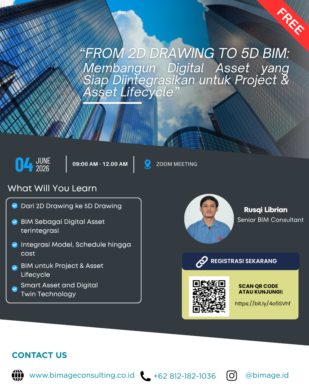 From 2D Drawing to 5D BIM: Membangun Digital Asset yang Siap Diintegrasikan untuk Project & Asset Lifecycle