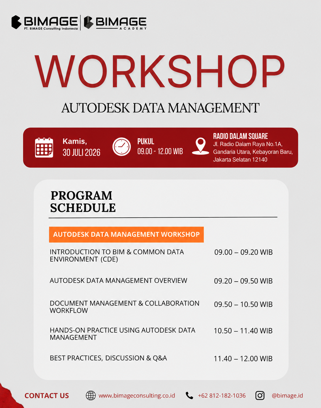 Workshop Autodesk Data Management