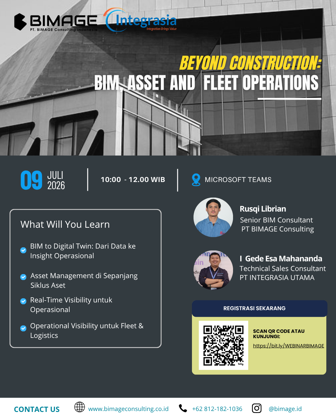 Beyond Construction: BIM, Asset and Fleet Operations