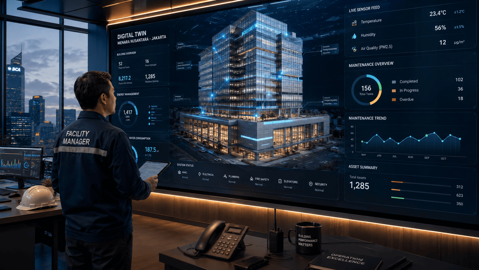 Konsultan Digital Twin Indonesia: Cakupan Kerja dan Kesiapan Data