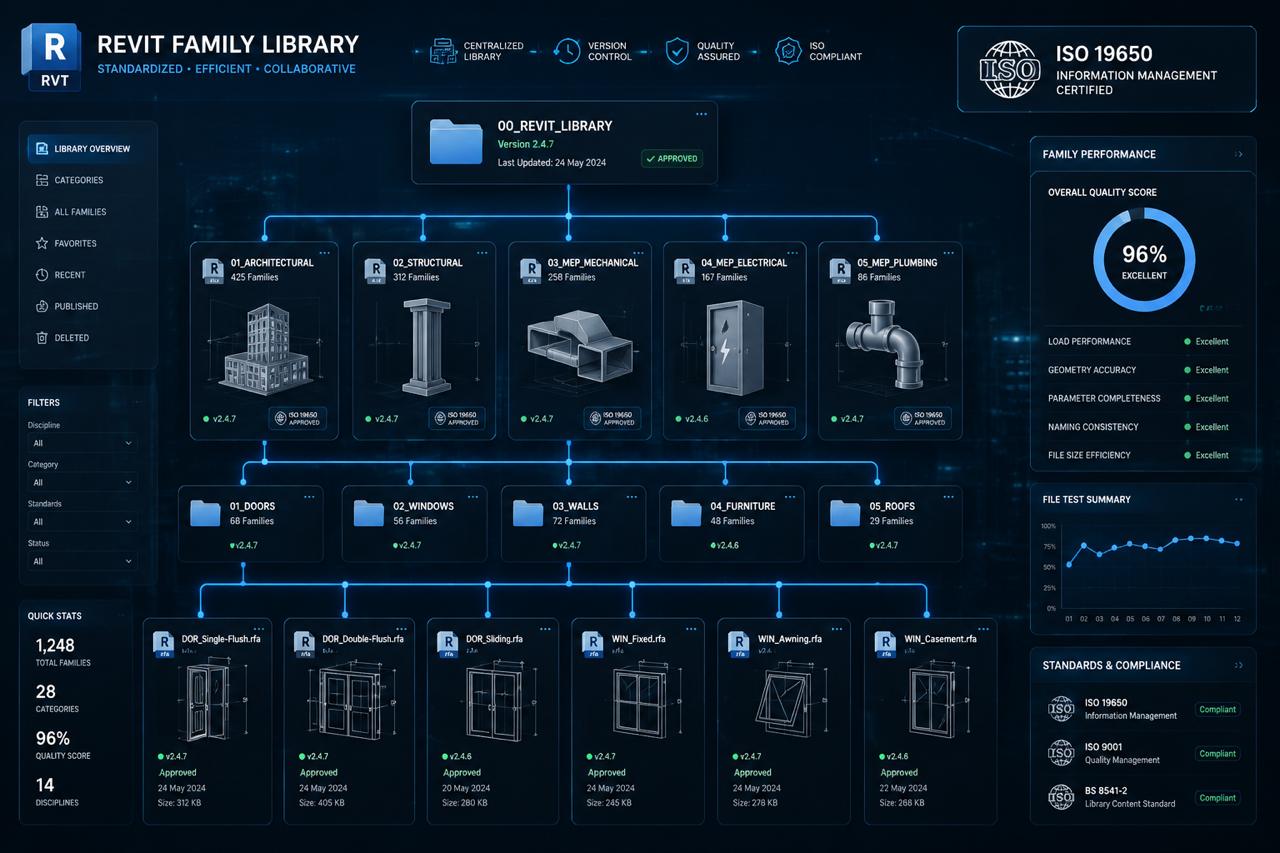 Revit Families: How to Build a Standard Project Library
