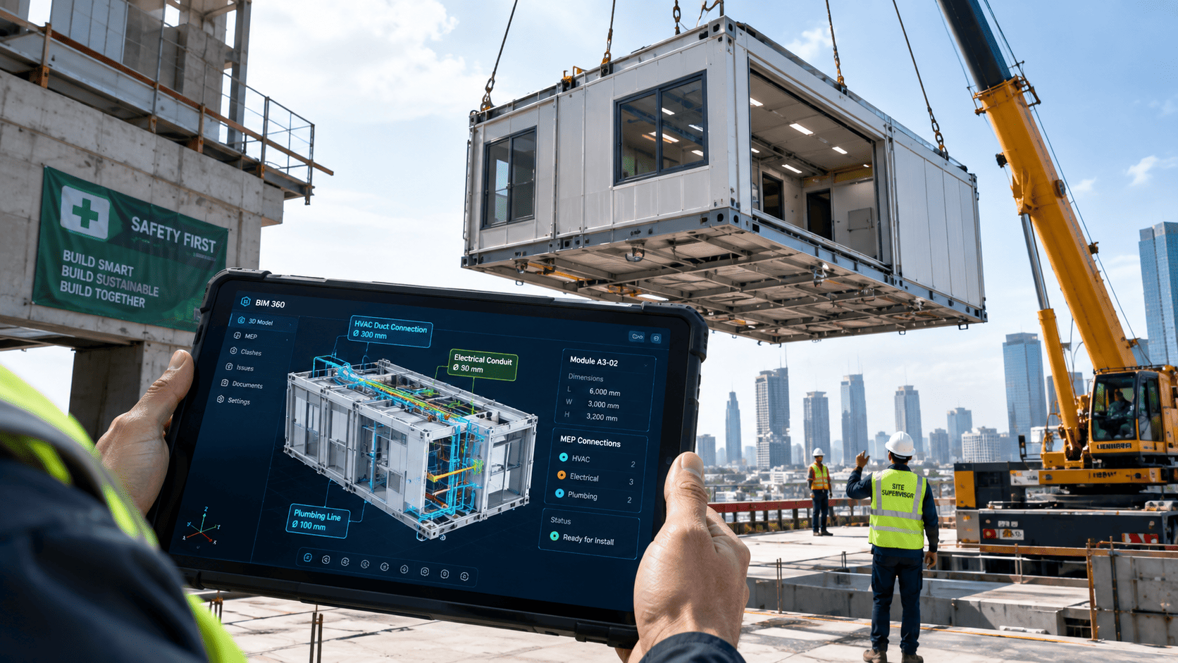 Prefabrication in Construction: The Role of BIM in Modular Work