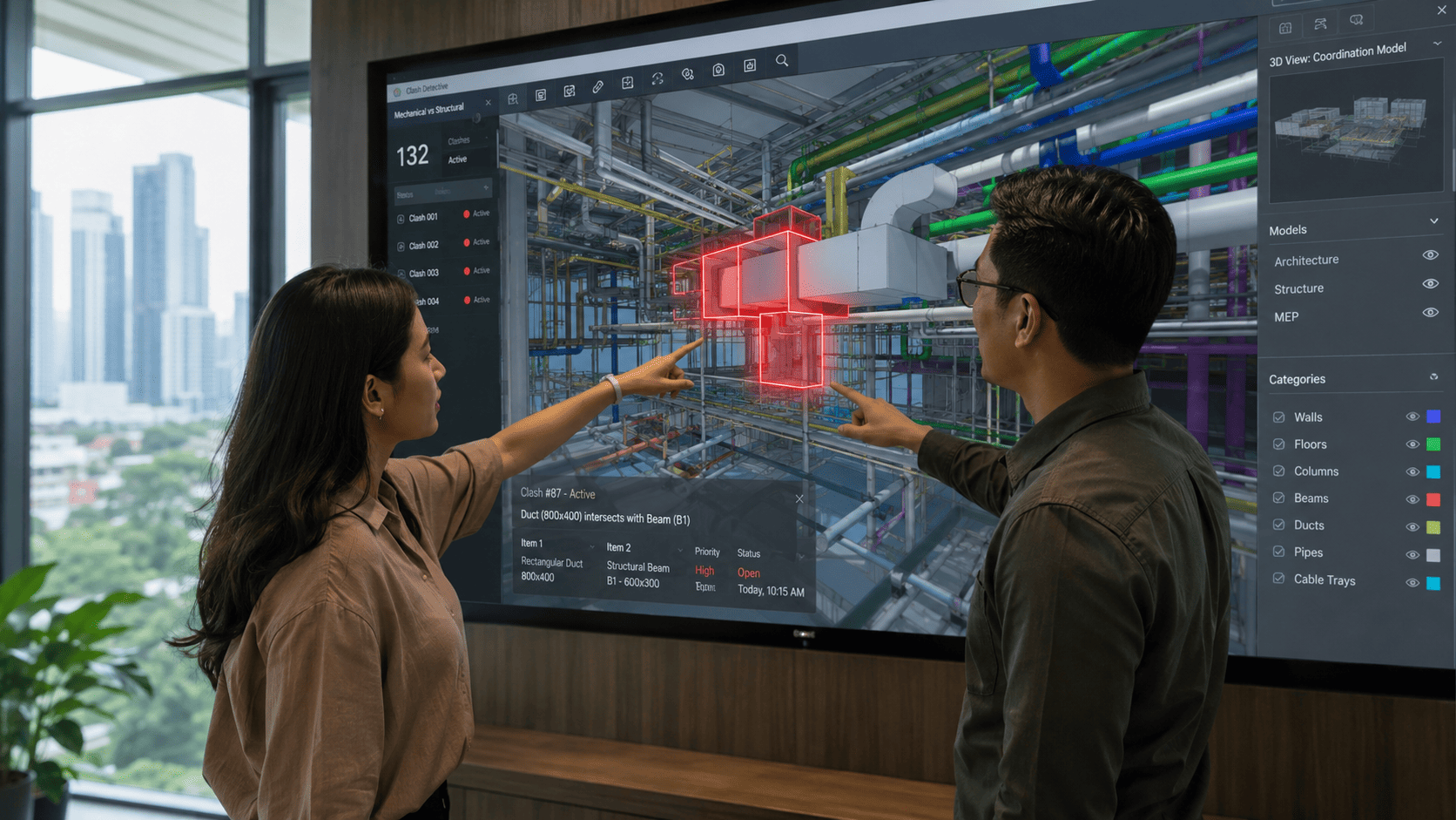 Clash Detection: Finding Design Conflicts Before Construction Starts